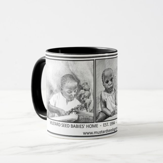LAS SEMILLAS DE MOSTAZA CRECEN - DISEÑO DE LA TAZA (Anverso izquierdo)