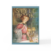 Las señoras del vintage se dirigen la tarjeta de