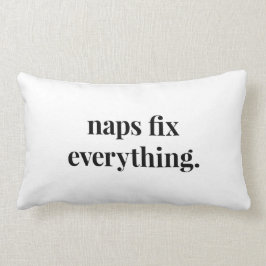 Las siestas fijan todo almohada