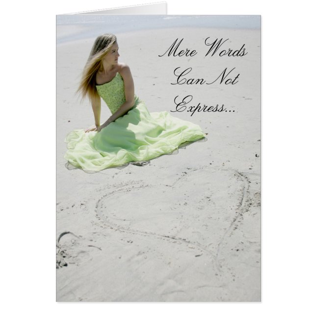 Las simples palabras no pueden expresar (Frente)