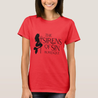 Las sirenas del pecado camiseta apropiada para las