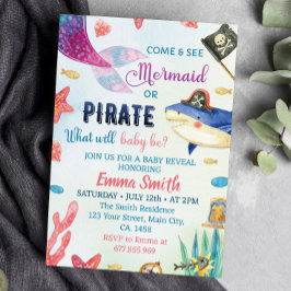 Las Sirenas O Los Piratas Revelan Invitación