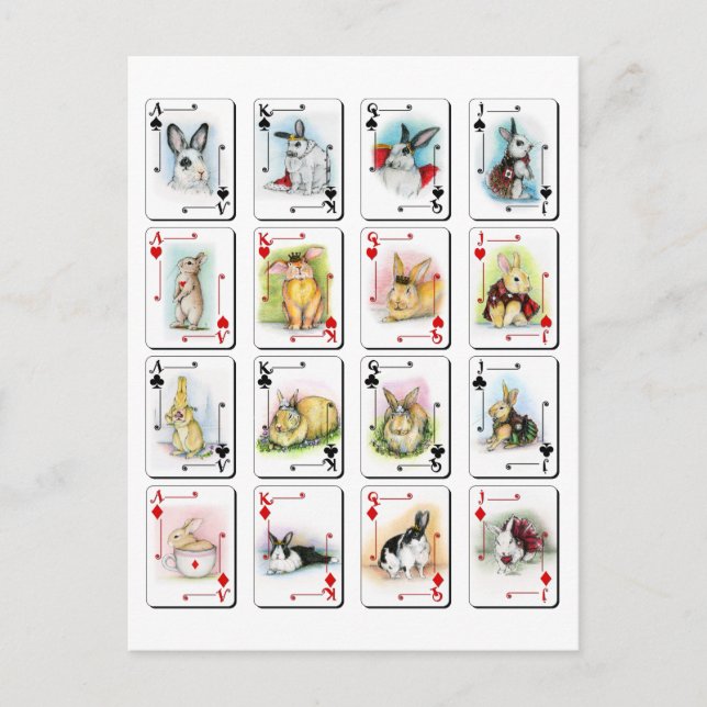 LAS TARJETAS DE CARA (Anverso)