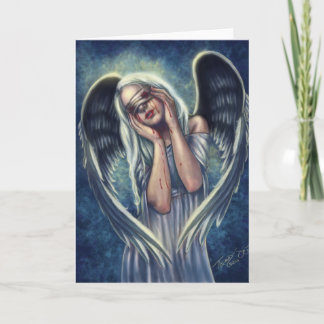 Las tarjetas de felicitación de Angel Wounded