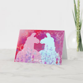 Las tarjetas de felicitación de la llama