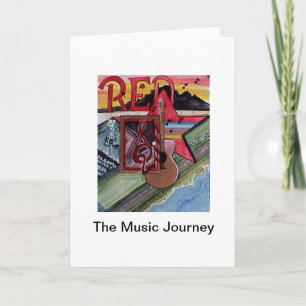 Las tarjetas de felicitación de los recorridos mus