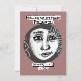 Las tarjetas de felicitación del observador