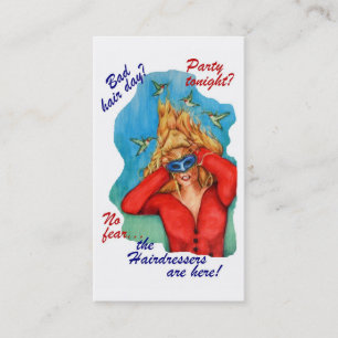 Las tarjetas de visita de los peluqueros