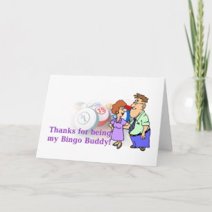 Las tarjetas del bingo - gracias