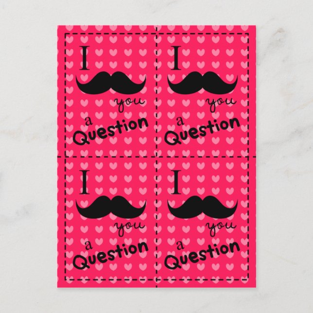 Las tarjetas del día de San Valentín divertidas (Anverso)