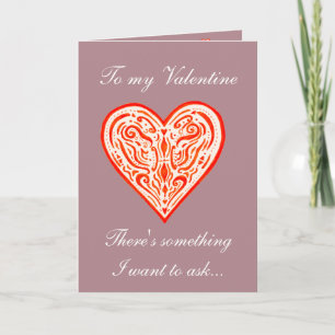 Las tarjetas del día de San Valentín me casan