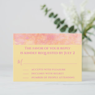 Las tarjetas RSVP de BM Bar N Bat Mitzvah son simp