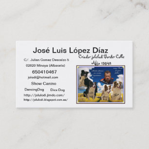 las tarjetas visitan PRUDENTE