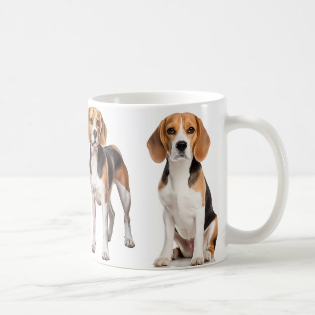 Las tazas de café del amante de Beagle (Derecha)