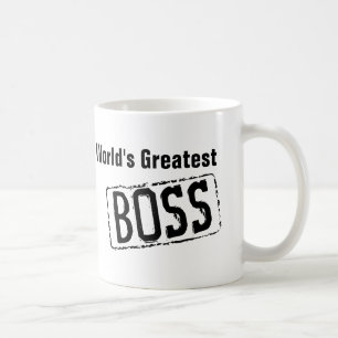 Las tazas de café más grandes de Boss del mundo