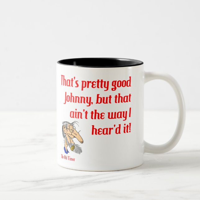 Las tazas viejas del personalizable del contador (Derecha)