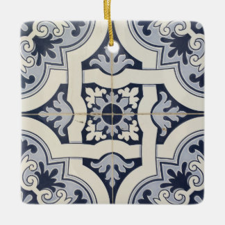 Las tejas de Portugal personalizaron el ornamento