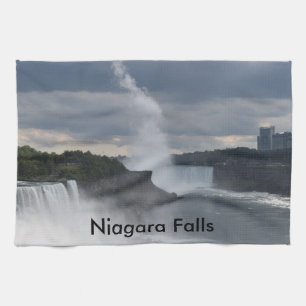 Las toallas de cocina de las cataratas del Niágar