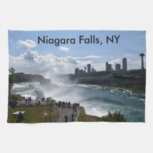 Las toallas de cocina de las cataratas del Niágar