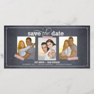 Las Tres Fotos Con Elegancia Guardan Las Tarjetas 