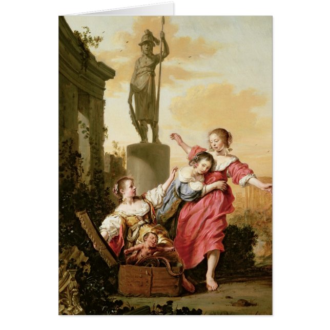 Las tres hijas de Cecrops (Frente)