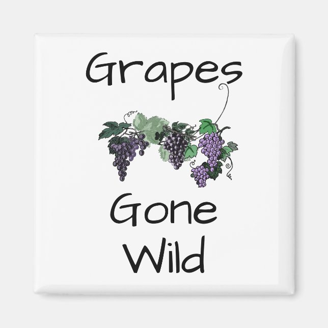 Las uvas se convirtieron en un imán salvaje (Frente)