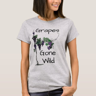 Las uvas se fueron de la camiseta salvaje