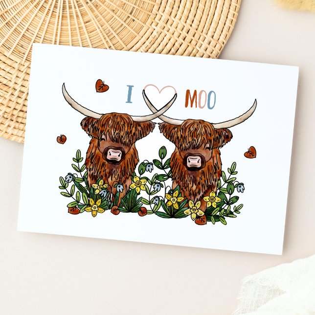 Las vacas del Highland te quieren postal (Subido por el creador)