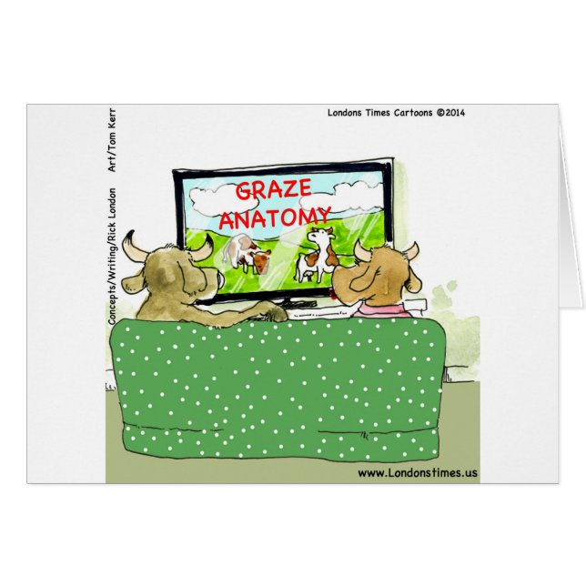 Las Vacas Divertidas Divertido (Anverso (Horizontal))