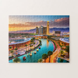 Las Vegas Easy Brain Art Puzzle Photo rompe Intern