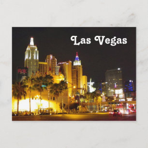 ¡Las Vegas en la postal de la noche!