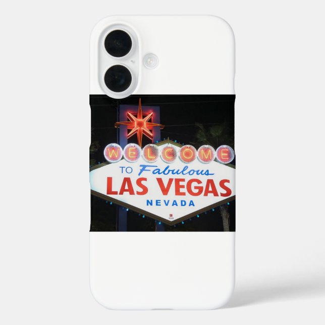 Las Vegas, funda para iphone 16 🤳 (Reverso )