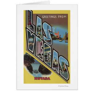 Las Vegas, Nevada - Escenas de letras grandes