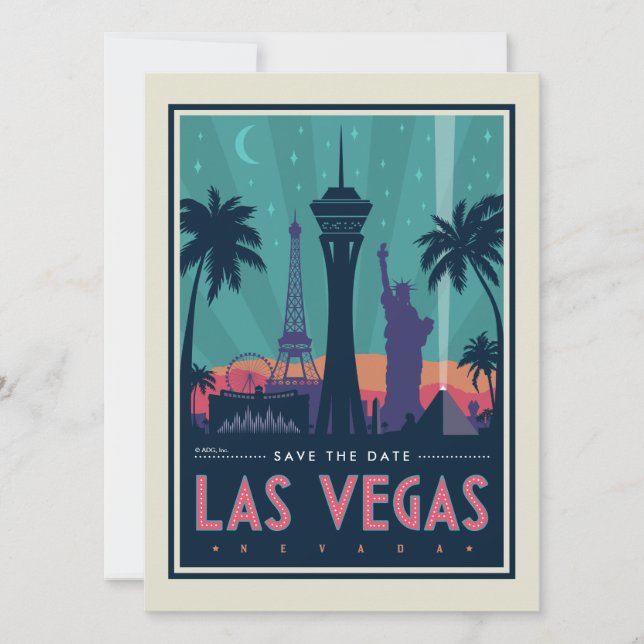 Las Vegas, Nevada | Reserva la fecha (Anverso)