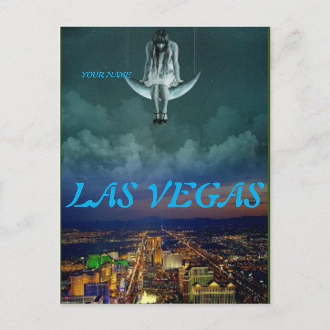 Las Vegas, Nevada | Tarjeta postal Skyline (Anverso)