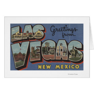 Las Vegas, New México - escenas grandes de la