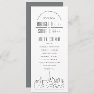 Las Vegas   Programa de casamiento moderno con dec