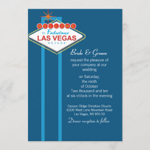 Las Vegas que casa la invitación
