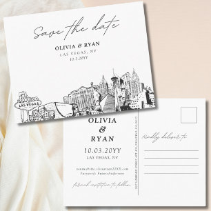Las Vegas salva la elegante boda de la postal de l