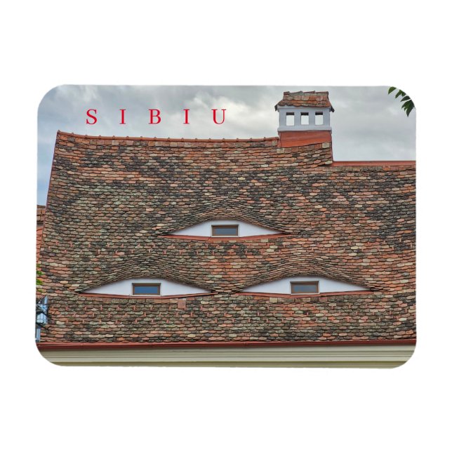 Las ventanas de los ojos de Sibiu dan al imán de l (Horizontal)