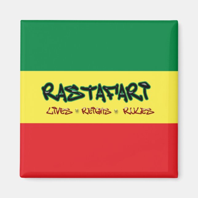 Las vidas de los rastafari imperan en el imán (Frente)