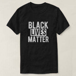 Las vidas negras importan la camiseta