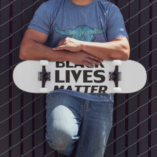 las vidas negras importan - skateboard