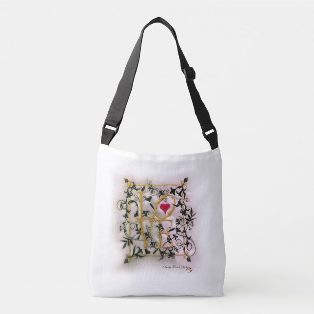 Las vides del bolso de Crossbody del amor (medio) (Anverso)