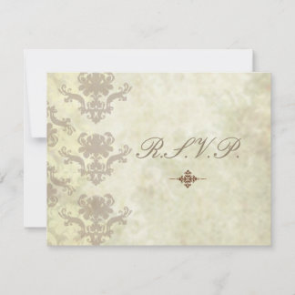 Las Vintage RSVPs requieren invitaciones de boda 5