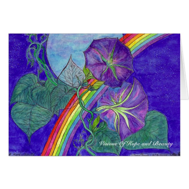 Las visiones de la esperanza y de la belleza… con (Anverso (Horizontal))