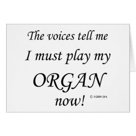 Las voces de los órganos dicen que hay que jugar