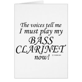 Las voces groseras del Clarinet dicen que deben ju