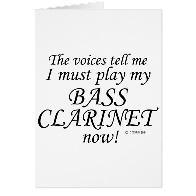 Las voces groseras del Clarinet dicen que deben ju (Frente)