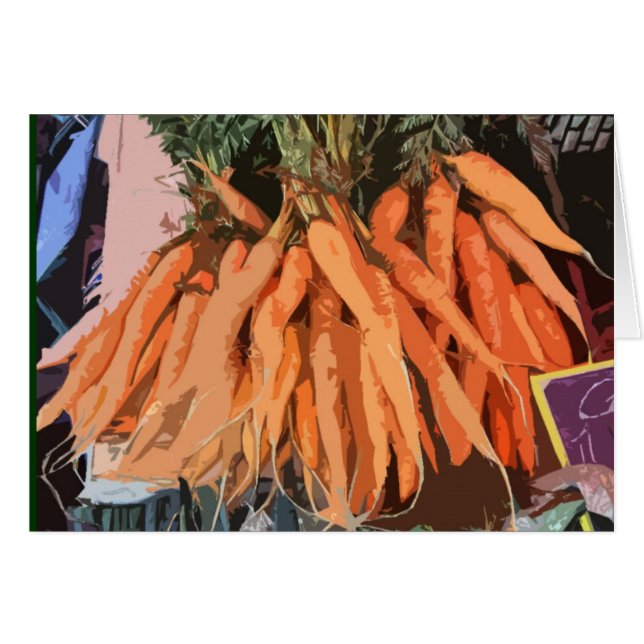¡Las zanahorias le animan para arriba! (Anverso (Horizontal))
